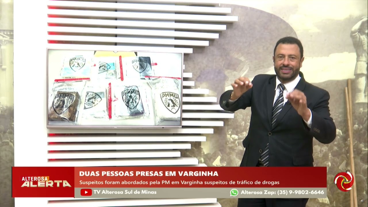 Dupla é presa no tráfico de drogas em Varginha