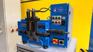 iDEAL BAS 050-11 CE-Marked 50 mm Blade Welder video 1