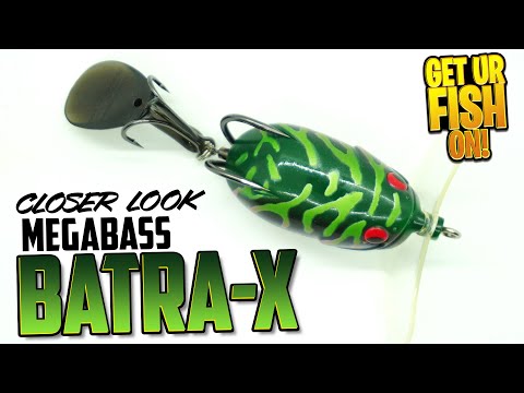 Megabass Batra X Topwater Bass Fishing Hybrid Frog - Tackle Review