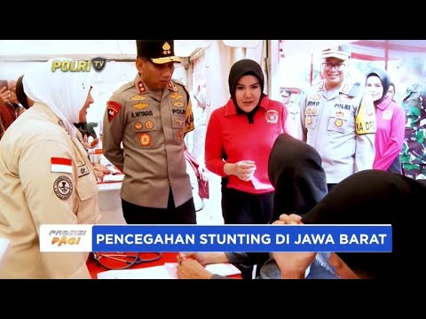 CEGAH STUNTING, KAPOLDA JABAR BAGI MAKANAN TAMBAHAN DAN SEMBAKO