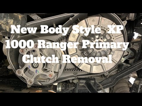 How to remove the Polaris XP 1000 Ranger Primary Clutch
