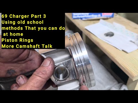 1969 Dodge Charger 383 Part 3 I show you how to build a piston and rod install Jig plus cam talk