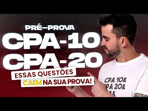 [2025 EXAMS] CPA-10 and CPA-20 Pre-exam Ep. 105 📖 - ANBIMA