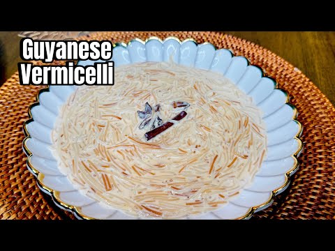How To Make Guyanese Vermicelli | Guyanese Dessert #guyaneserecipe #diwalirecipe #dessertrecipe