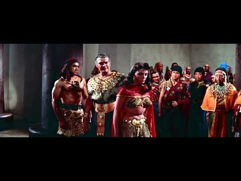 Joan Collins in Brownface in Land of the Pharaohs 1955