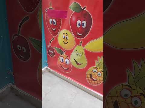 Akku telling fruits names