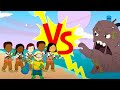 Caillou And Friends Vs Monster Caillou Cartoon