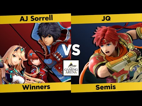 TCF Smash 4 Winners Semis - AJ Sorrell (Shulk, Pyra/Mythra) vs JQ (Roy) - SSBU Tournament