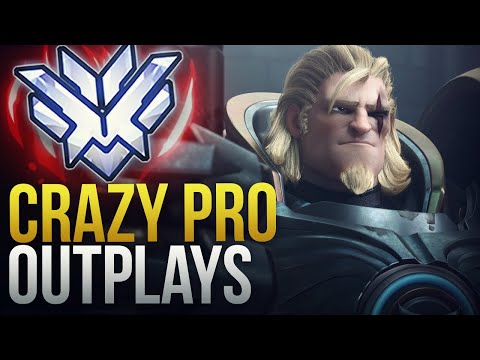 PROS MAKE CRAZY OUTPLAYS - Overwatch Montage