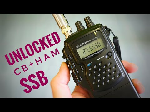 UNLOCKED 12M to 10M bands SSB/AM/FM Transceiver (Albrecht AE 2990AFS)