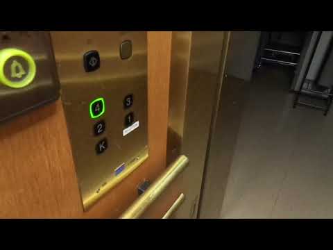 Second Take: AMAZING!!! Rare Original Old 1984 KONE M Tr. Elevator@SOKOS Hotel Rikala, Salo, Finland