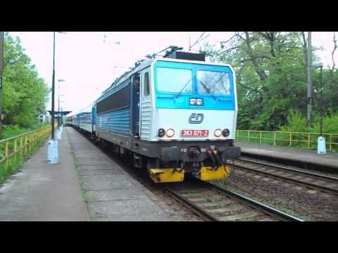 Odjezd vlaku R 619 Chomutovka (ČD 363.071) - Chomutov město, 14. 5. 2013