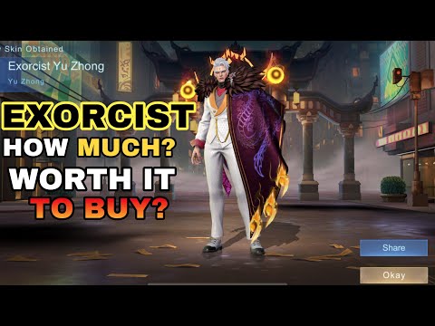 EXORCIST YU ZHONG HOW MUCH? WORTH TO BUY? EXORCIST EVENT DRAW MOIBLE LEGENDS!!