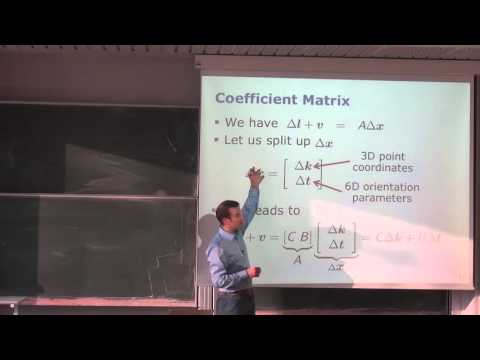 Photogrammetry II - 07c - Bundle Adjustment - Part 2 (2015/16)