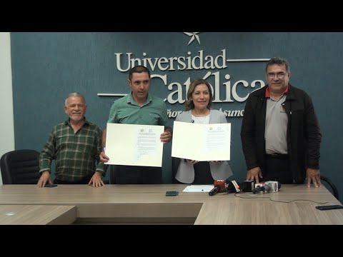 UCI firma acuerdo con productores ecológicos de Nueva Alborada