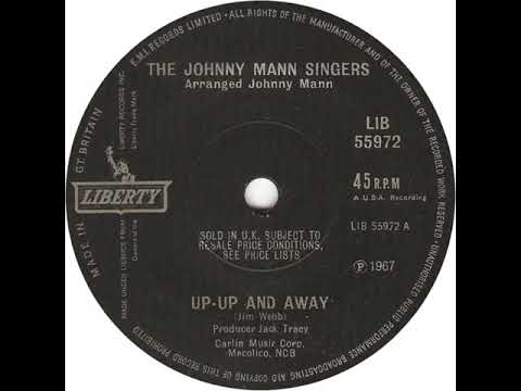 UK New Entry 1967 (175) The Johnny Mann Singers - Up-Up And Away