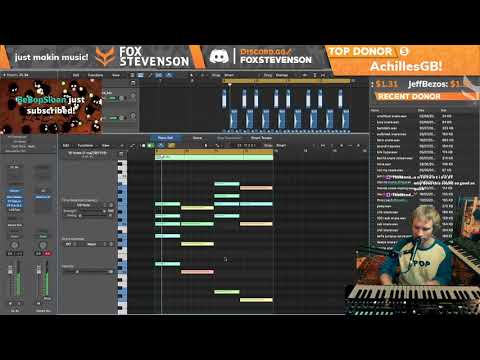 Fox Stevenson (making music! then Sample flip challenge! 04/08/2020) Twitch Stream