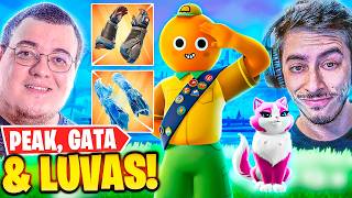 DUO COM O PATRIOTA ! NOVAS LUVAS NOVA SKIN PEAK E NOVA GATINHA TUDO NESSE VIDEO DE FORTNITE !