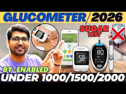 Best Sugar Testing Machine For Home🔥Best Glucometer In India 2026🔥Best Sugar Testing Machine 2026
