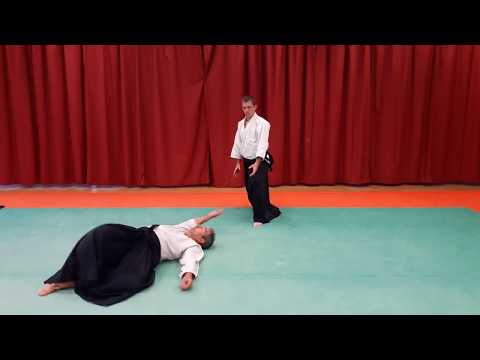 Tachi waza, Yokomen uchi, Kokyu nage