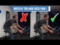 How To AVOID Neck Pain When Cycling