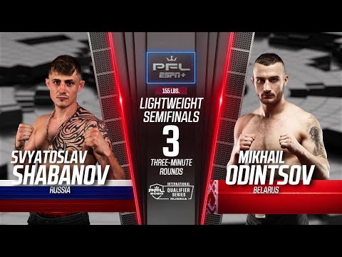 Svyatoslav Shabanov vs Mikhail Odintsov Full Fight | 2020 PFL International Qualifier Series Russia