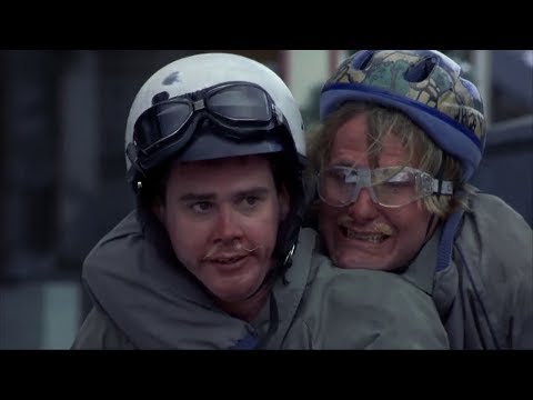 Dumb And Dumber - Freezing on bike