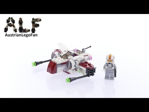 Vidéo LEGO Star Wars 75072 : Starfighter ARC-170 
