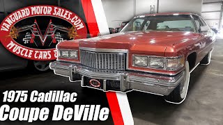 Video Thumbnail for 1975 Cadillac De Ville