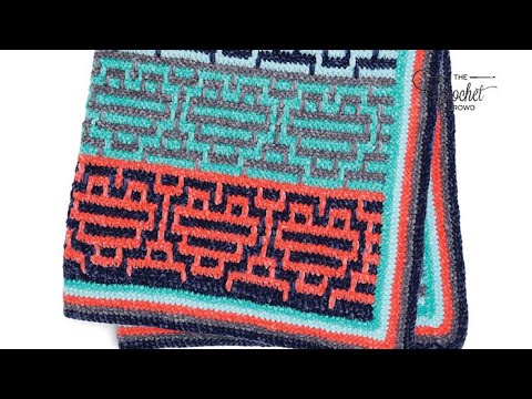 Left Hand Crochet for Beginners Baby Blanket Pattern The Crochet Crowd