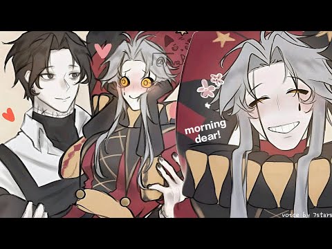 MC's Possessive over Pierrot?♥️🤡,The freak circus pierrot x Mc comic dub