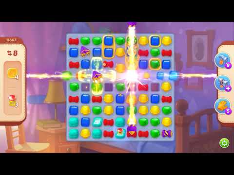 Homescapes Level 11667 No Boosters Gameplay #Bubunka