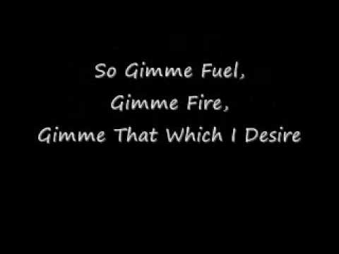 Fuel Lyrics by Metallica