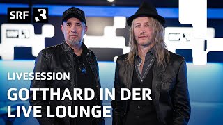 Gotthard – «Burning Bridges» «Thunder &amp; Lightning» | Livesession | SRF 3