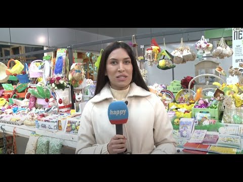 Ukljucenje sa pijace na opstini Palilula - Uskrsnje pripreme su pocele - DJS - (TV Happy 20.04.2022)