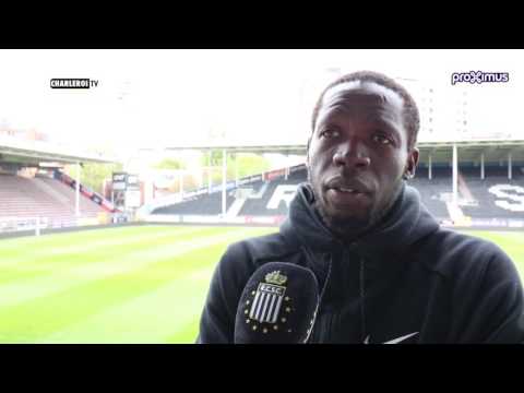 Christophe Diandy avant KV Ostende - R.Charleroi S.C.