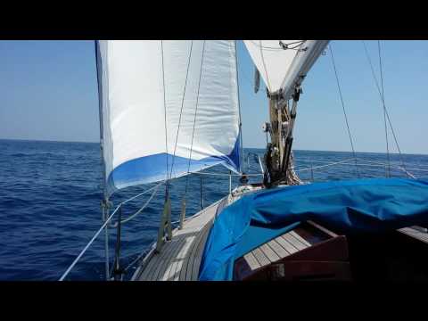 Vindo 40 sailing in Portofino