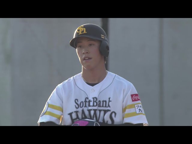 【팜】동점!! 호크스·후지노 에음 센터 앞에 타임리 히트를 연주한다!! 2025년 8월 13일