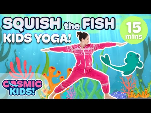 Squish the Fish | Yoga for Kids! A Cosmic Kids Yoga Adventure