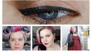 Get Ready With Me! Smoky Eye, Pink Lips & Pink Leopard Dress!