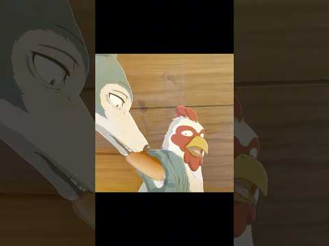 😯She is a chicken with pursuit🔥 #shorts #funny #beastars