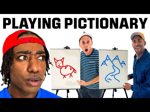 Ich habe Pictionary ausprobiert