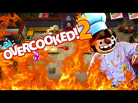 CAN'T Cook! Kitchen MAYHEM! | Overcooked 2 #1  overcooked 2 2 player