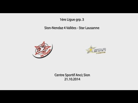 Sion-Nendaz 4 Vallées - Star Lausanne 21.10.2014