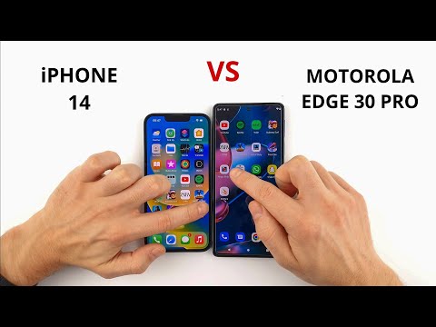 iPhone 14 vs Motorola Edge 30 Pro | SPEED TEST