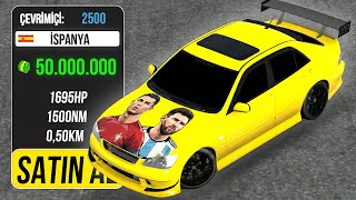 İSPANYA SUNUCUSUNDA Oynayarak ZENGİN OLDUM !! Car Parking Multiplayer 