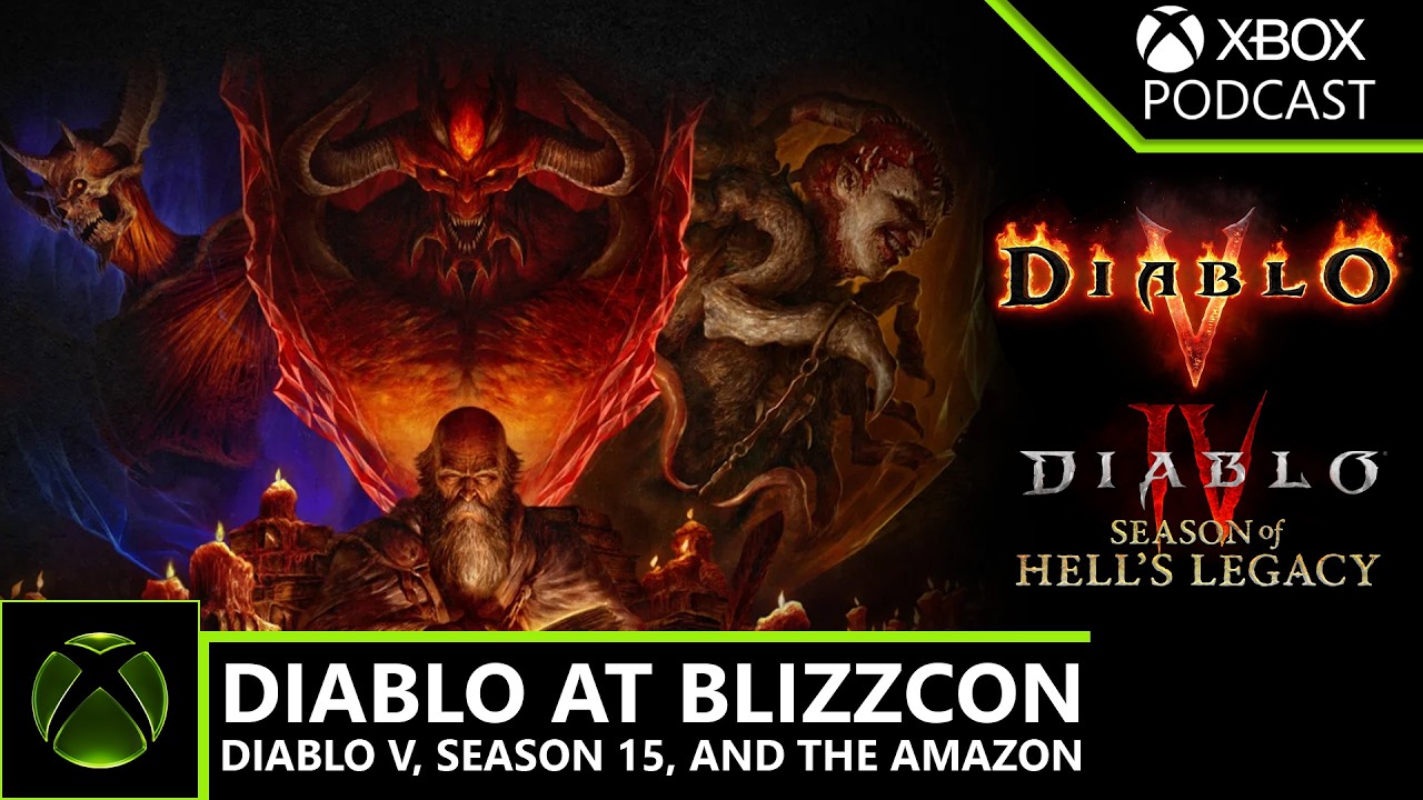 Diablo Discussion w/Devs: Diablo V, Season of Hell's Legacy, and The Amazon | Official XBOX Podcast - YouTube
