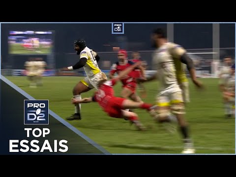 TOP Essais de la J18 – PRO D2 – Saison 2023-2024