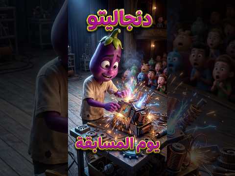 🎬 دنجاليتو الحلقة 5 | يوم المسابقة! 🤖⚡