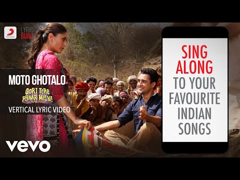 Moto Ghotalo - Gori Tere Pyaar Mein|Official Bollywood Lyrics|Sukhwinder|Sanah